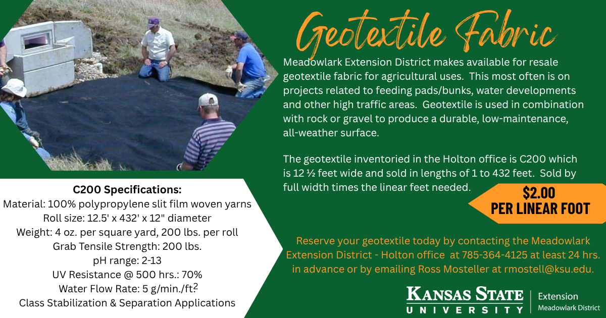 Geotextile Fabric info
